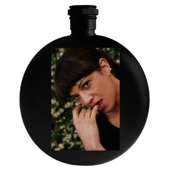 Asia Argento Round Flask