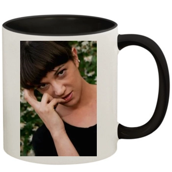 Asia Argento 11oz Colored Inner & Handle Mug