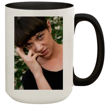 Asia Argento 15oz Colored Inner & Handle Mug