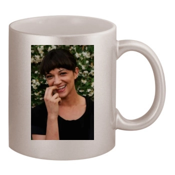 Asia Argento 11oz Metallic Silver Mug