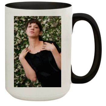 Asia Argento 15oz Colored Inner & Handle Mug