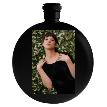 Asia Argento Round Flask