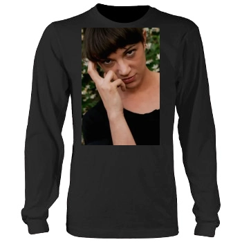 Asia Argento Men's Heavy Long Sleeve TShirt