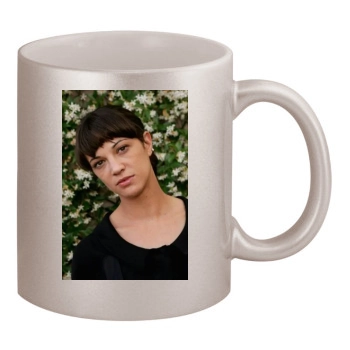 Asia Argento 11oz Metallic Silver Mug