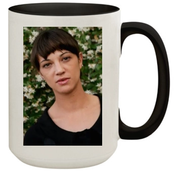 Asia Argento 15oz Colored Inner & Handle Mug