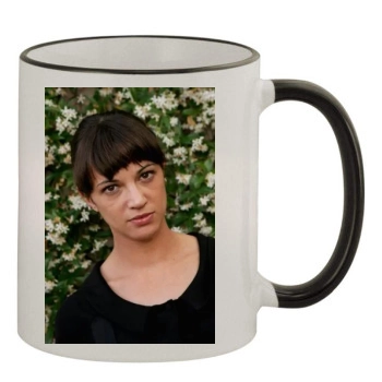 Asia Argento 11oz Colored Rim & Handle Mug