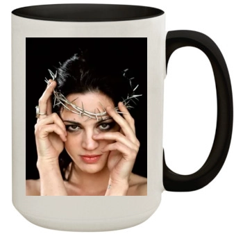 Asia Argento 15oz Colored Inner & Handle Mug