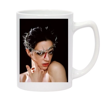 Asia Argento 14oz White Statesman Mug