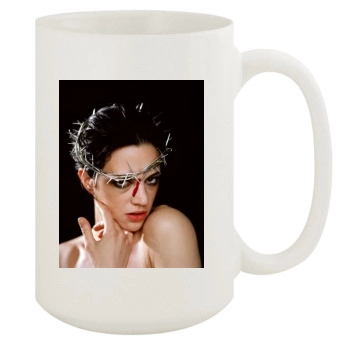 Asia Argento 15oz White Mug