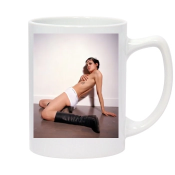 Asia Argento 14oz White Statesman Mug