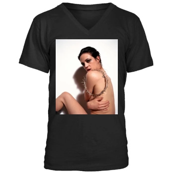 Asia Argento Men's V-Neck T-Shirt