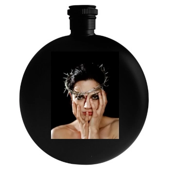 Asia Argento Round Flask