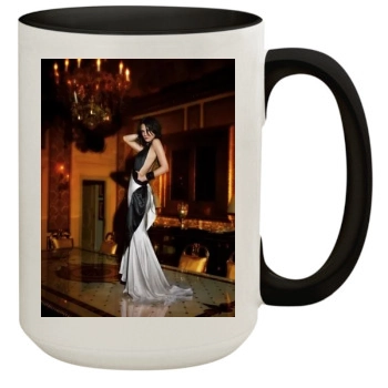 Asia Argento 15oz Colored Inner & Handle Mug