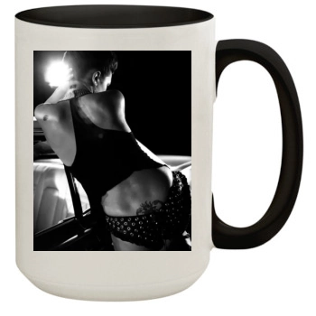 Asia Argento 15oz Colored Inner & Handle Mug