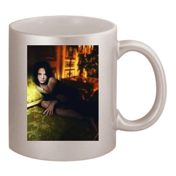 Asia Argento 11oz Metallic Silver Mug