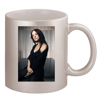 Asia Argento 11oz Metallic Silver Mug