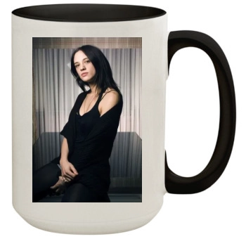 Asia Argento 15oz Colored Inner & Handle Mug