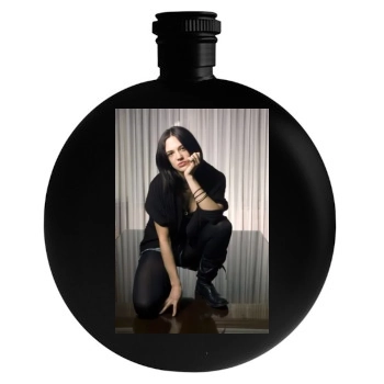 Asia Argento Round Flask