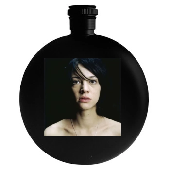 Asia Argento Round Flask