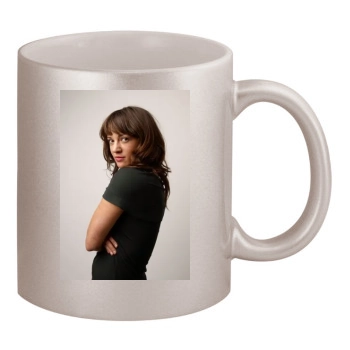 Asia Argento 11oz Metallic Silver Mug