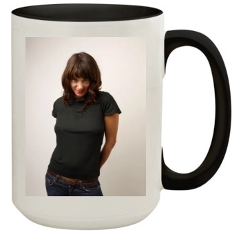 Asia Argento 15oz Colored Inner & Handle Mug