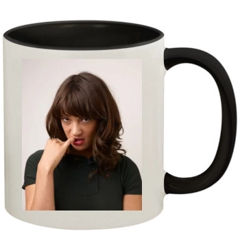 Asia Argento 11oz Colored Inner & Handle Mug