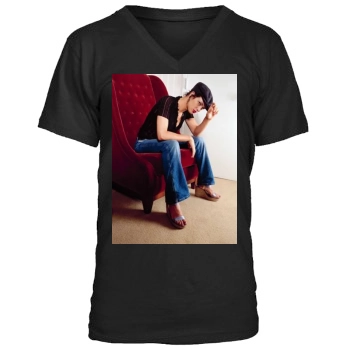 Asia Argento Men's V-Neck T-Shirt