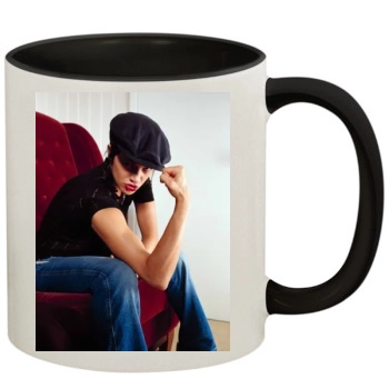 Asia Argento 11oz Colored Inner & Handle Mug