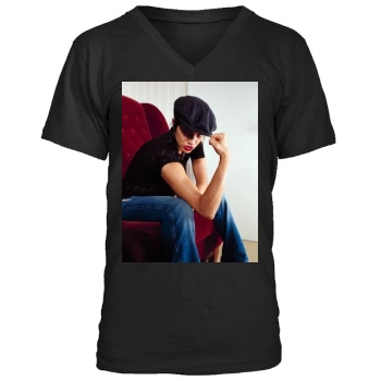 Asia Argento Men's V-Neck T-Shirt