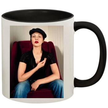 Asia Argento 11oz Colored Inner & Handle Mug