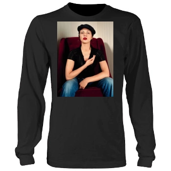 Asia Argento Men's Heavy Long Sleeve TShirt