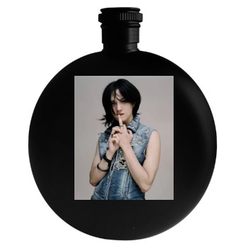 Asia Argento Round Flask