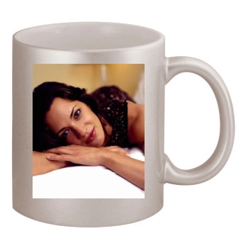 Asia Argento 11oz Metallic Silver Mug