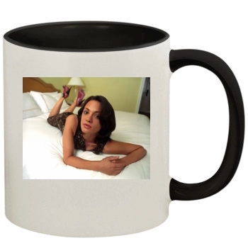 Asia Argento 11oz Colored Inner & Handle Mug