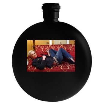 Asia Argento Round Flask