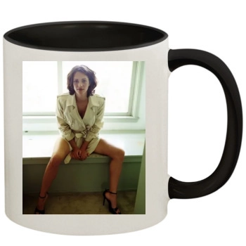 Asia Argento 11oz Colored Inner & Handle Mug