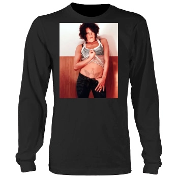 Asia Argento Men's Heavy Long Sleeve TShirt