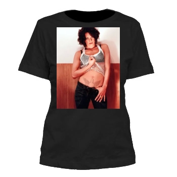 Asia Argento Women's Cut T-Shirt