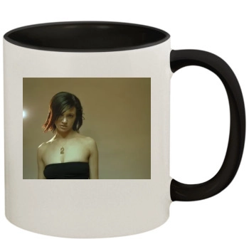 Asia Argento 11oz Colored Inner & Handle Mug