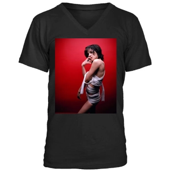 Asia Argento Men's V-Neck T-Shirt