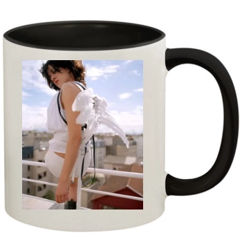 Asia Argento 11oz Colored Inner & Handle Mug