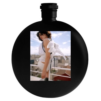 Asia Argento Round Flask