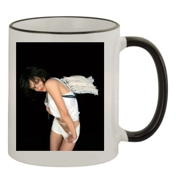 Asia Argento 11oz Colored Rim & Handle Mug