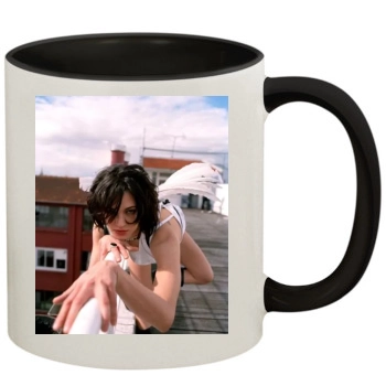 Asia Argento 11oz Colored Inner & Handle Mug