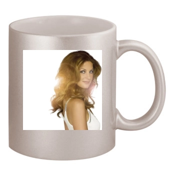 Faith Hill 11oz Metallic Silver Mug