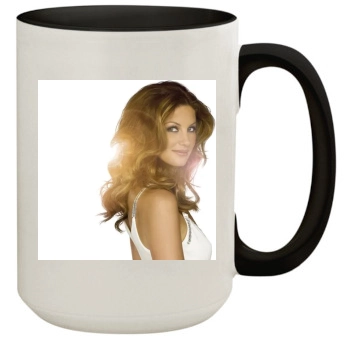 Faith Hill 15oz Colored Inner & Handle Mug