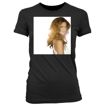 Faith Hill Women's Junior Cut Crewneck T-Shirt