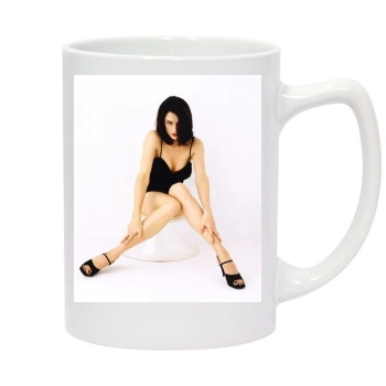 Famke Janssen 14oz White Statesman Mug