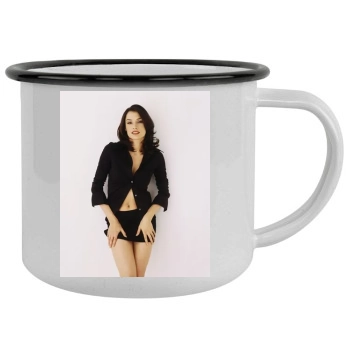 Famke Janssen Camping Mug