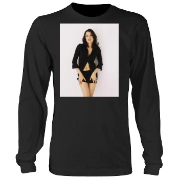 Famke Janssen Men's Heavy Long Sleeve TShirt